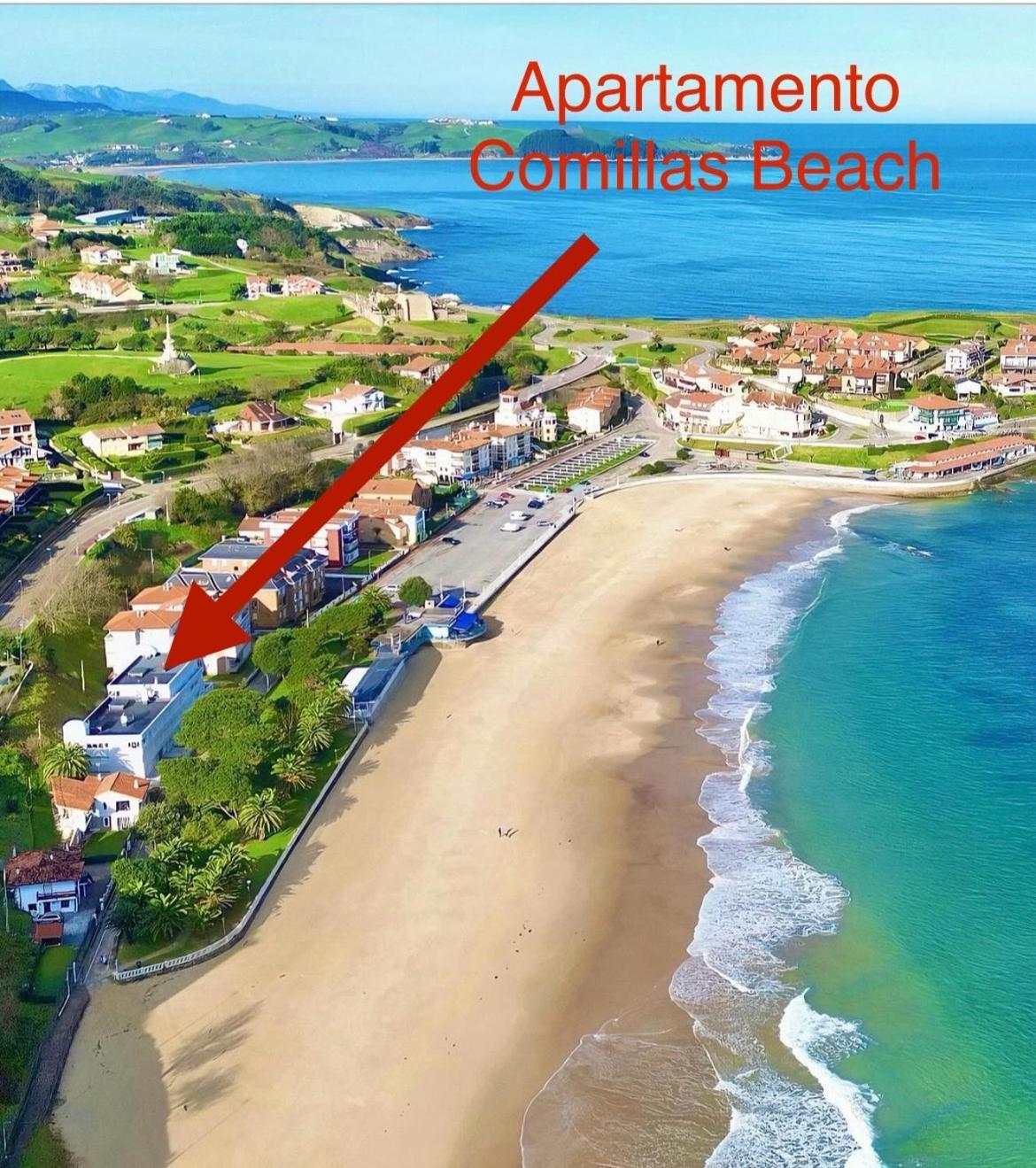 Apartamento Comillas Beach Ngoại thất bức ảnh